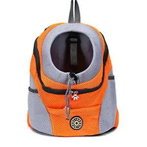 Portable travel dog backpack