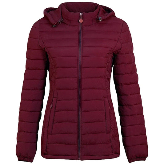 New Winter Fashion Jacket for Women | Stand-Collar Warm Casual Parka