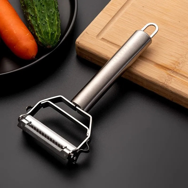 Multifunctional Kitchen Peeler | Stainless Steel Vegetable & Fruit Slicer