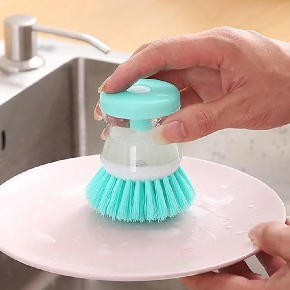 Automatic Soap Dispenser Dish Brush – Astronaut Design Kitchen Utensils for Easy Washing and Cleaning