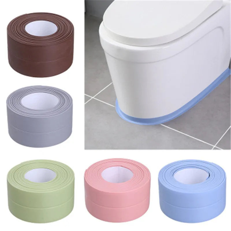 Self-Adhesive Waterproof Caulk Strip Tape for Bathroom and Kitchen – Shower & Sink Edge Sealing Strip