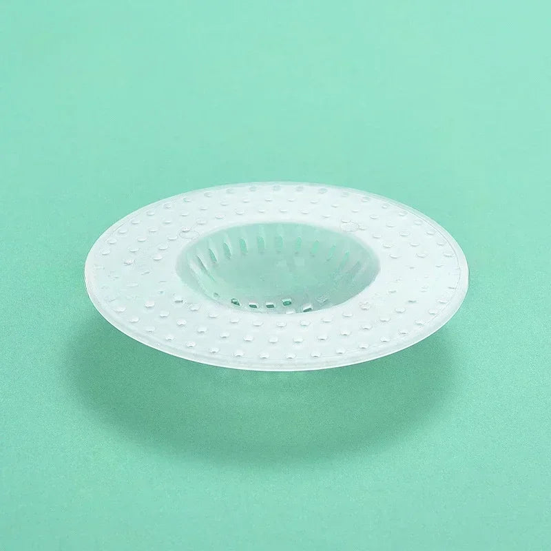 Silicone Hair Filter Sink Strainer – Anti-Blocking Bathtub, Shower & Floor Drain Stopper Plug