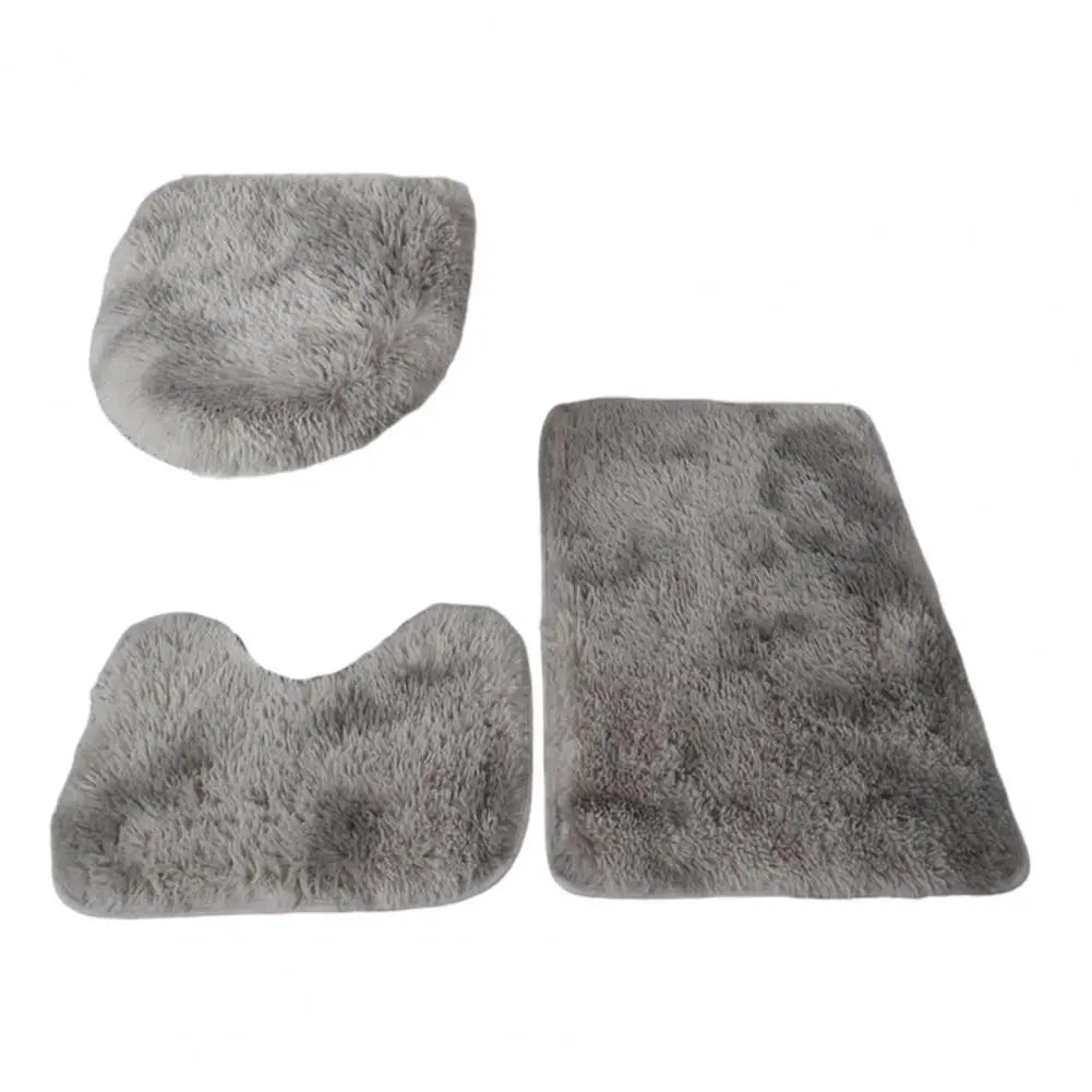 Luxurious 3-Piece Anti-Slip Bathroom Mat Set – Super Soft Microfiber Rugs with Non-Slip Backing