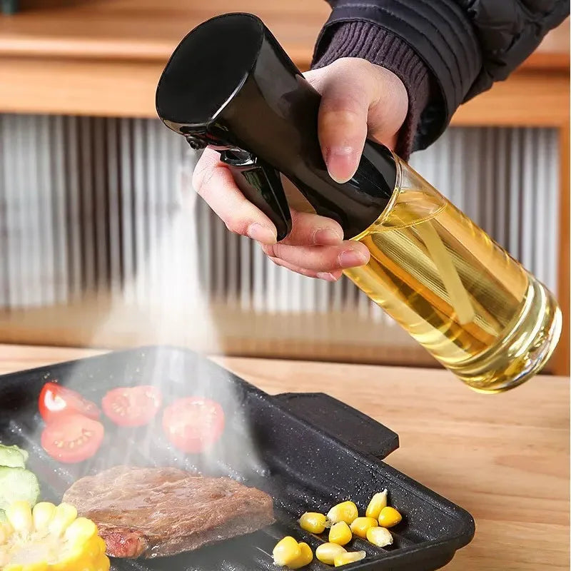 Portable Oil Bottle & Spray Tool | Perfect for Kitchen, Air Fryer & Outdoor Use