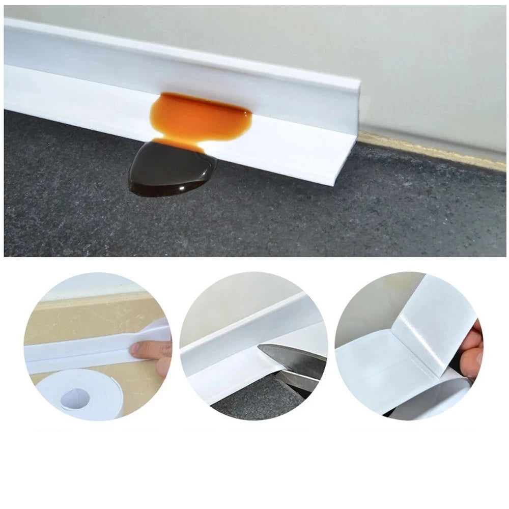 Self-Adhesive Waterproof Caulk Strip Tape for Bathroom and Kitchen – Shower & Sink Edge Sealing Strip