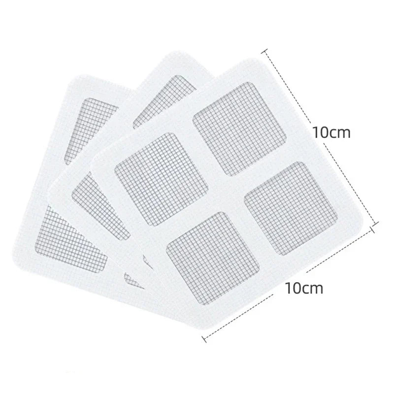 Disposable Shower Drain Hair Catcher – Mesh Drain Covers & Sink Strainer Filter for Bathroom & Kitchen