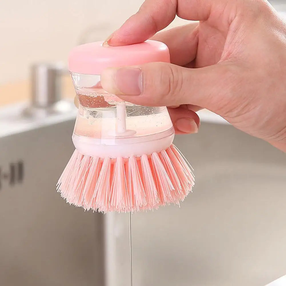 Automatic Soap Dispenser Dish Brush – Astronaut Design Kitchen Utensils for Easy Washing and Cleaning