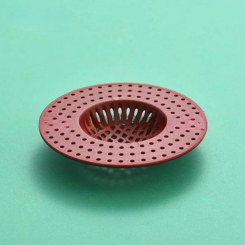 Silicone Hair Filter Sink Strainer – Anti-Blocking Bathtub, Shower & Floor Drain Stopper Plug