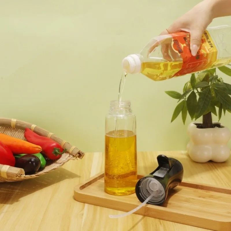 Portable Oil Bottle & Spray Tool | Perfect for Kitchen, Air Fryer & Outdoor Use